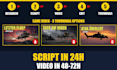 create faceless youtube videos with script, ai voiceover and thumbnail