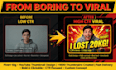 design viral clickbait youtube thumbnail in 24 hours