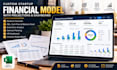 build a startup financial model with projections and dashboard