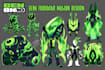 draw your own custom ben 10 alien