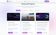 build a modern animated dark portfolio