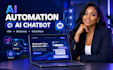 build ai automation agency website ai chatbot website use n8n botpress voiceflow