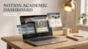 design an aesthetic notion student planner, study hub, and second brain