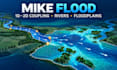 build your dhi mike flood coupled 1d 2d model