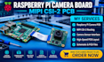 custom raspberry pi camera board design, csi 2 embedded imaging system project