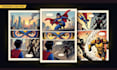draw superhero comic book art and indie comic pages