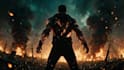 create elite cinematic key art and visual identity
