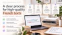 proofread and improve your french text