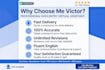 do accurate data entry, web research and vitual assistant tasks fast