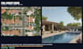 design a custom backyard pool concept and 3d render