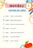 make colorful educational worksheets for children