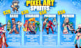 do pixel character animation pixel sprite sheet rpg pixel for 2d game