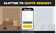 build a squarespace junk removal website dumpster rental website