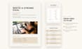 design and write your coaching or course workbook in canva