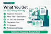 write seo blog posts that rank on google