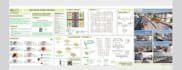 a professional architectural presentation board