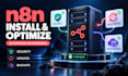 install and configure n8n or any self hosted services on your vps server