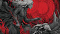 create dark art, metal, gothic illustration