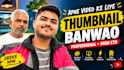 design an eyecatching pro you tube thumbnail