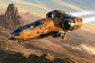 design a sci fi spaceship art