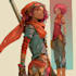 character design in comic style
