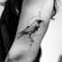 draw custom fine line and blackwork tattoo design art