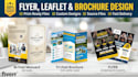 design professional flyers, leaflets, and menu cards for your business