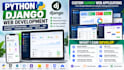 develop a professional python django web application