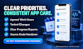 maintain your flutter app, fix bugs and manage backend updates