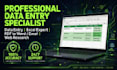 be data entry specialist