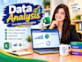 be your exce data entry expert and create dashboard
