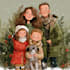create a custom santa claus portrait