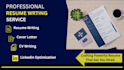 write an ats friendly professional resume