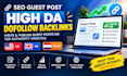write seo guest post high da backlink dofollow post publish US UK dutch articles