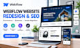design redesign webflow jimdo ecommerce business website monthly seo optimizing