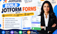 build jotform forms with calculations conditional logic application form