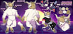 furry ref sheet anthro ref sheet furry reference sheet furry oc sona ref sheet