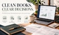 do bookkeeping and book cleanup