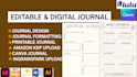 design journal, redesign journal, digital journal daily planner yearly planner