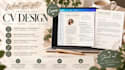 design a professional modern CV resume in canva