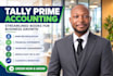 do tally prime bookkeeping, bank reconciliation, and vat