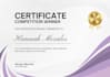 create editable certificate, course completion diplomas, awards certificate