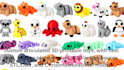 create custom 3d articulated model, flexi toy, 3d printable toy model, figurine