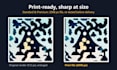 artistic custom qr code