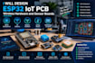 design custom pcb, schematic, layout and gerber files