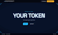 design a crypto meme coin token website in 48 hours