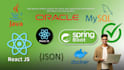 develop a full stack web app using react and spring boot