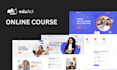 design and build a modern online course website