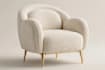 design modern luxury bed and sofa with 3d render