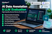 do ai data annotation, llm evaluation, training data review vand handshake ai